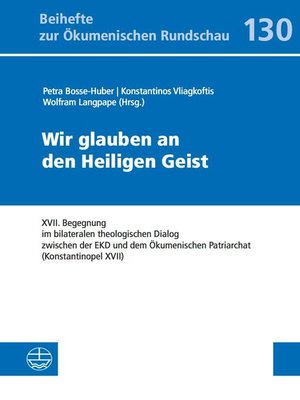 cover image of Wir glauben an den Heiligen Geist